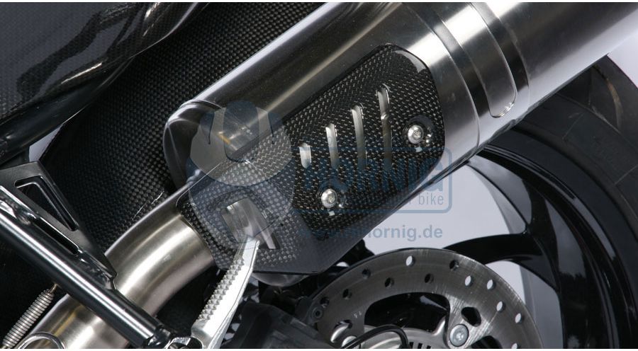 BMW F800S, F800ST & F800GT Protection Échappement en Carbone