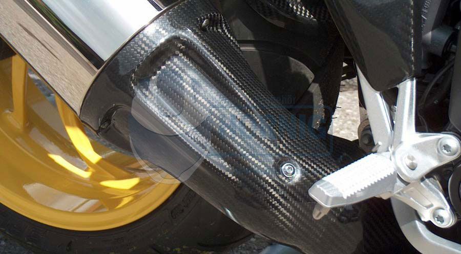 BMW K1200R & K1200R Sport Protège Pot d'Échappement Avant