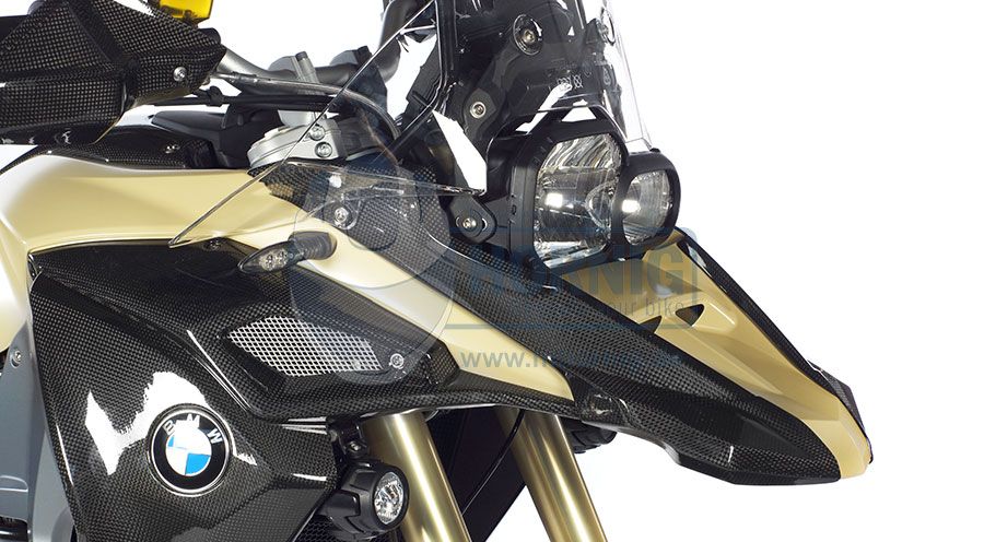 BMW F650GS (08-12), F700GS & F800GS (08-18) Élargisseur de Bec en Carbone, côté droit