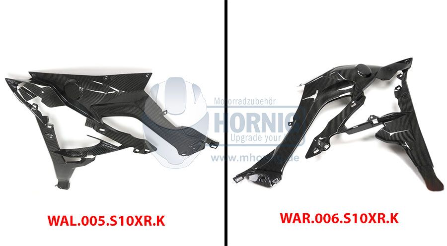 BMW S 1000 XR (2015-2019) Protège Radiateur en Carbone