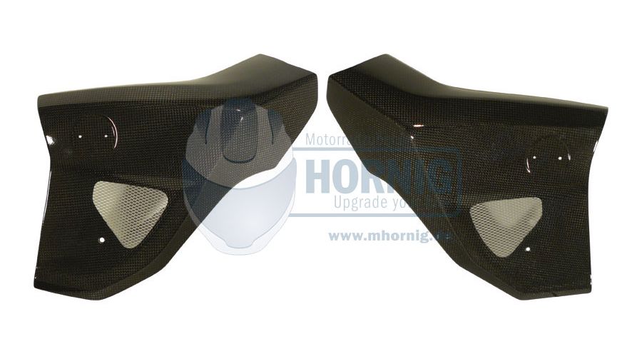 BMW F800R Protège Radiateur en Carbone