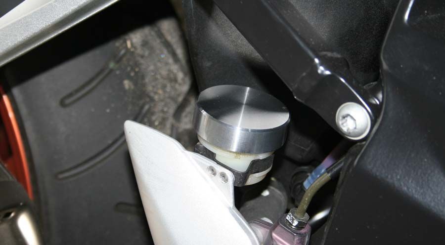 BMW R1200S & HP2 Sport Couvercle pour réservoir d'huile à frein