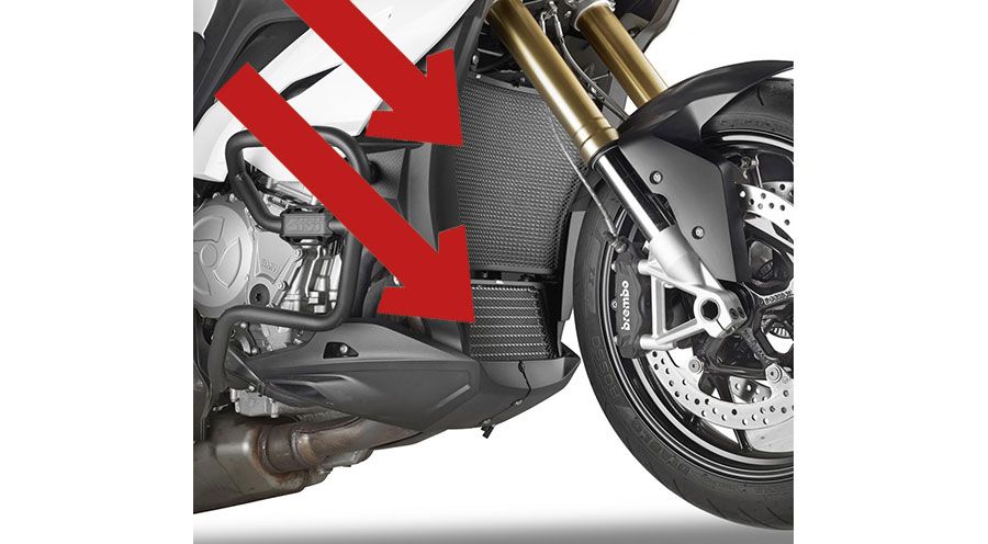 BMW S1000R (2014-2020) Protection pour radiateur
