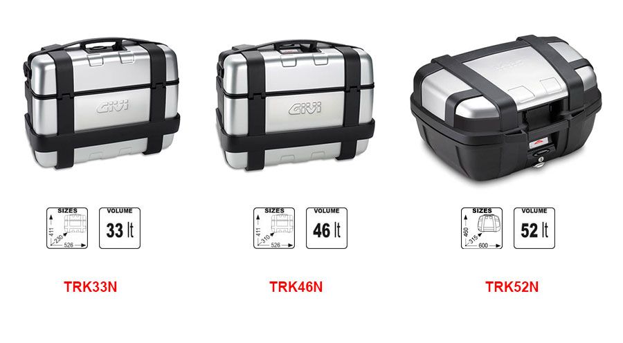 BMW F750GS, F850GS & F850GS Adventure Valises Trekker GIVI