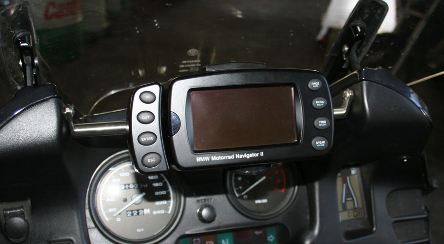 Fixation gps bmw r1150rt