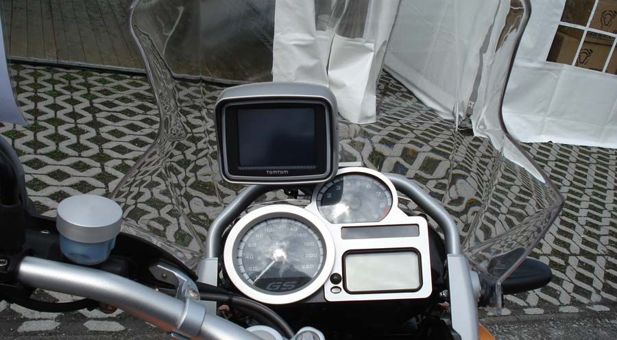 BMW R1200GS (04-12), R1200GS Adv (05-13) & HP2 Monture GPS (TomTom/Zumo)