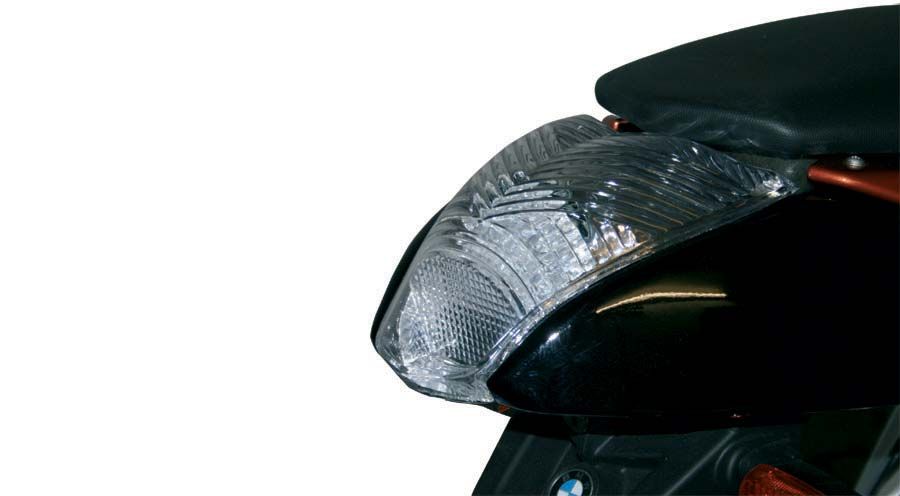 BMW R1200R (2005-2014) Feu arrière transparent