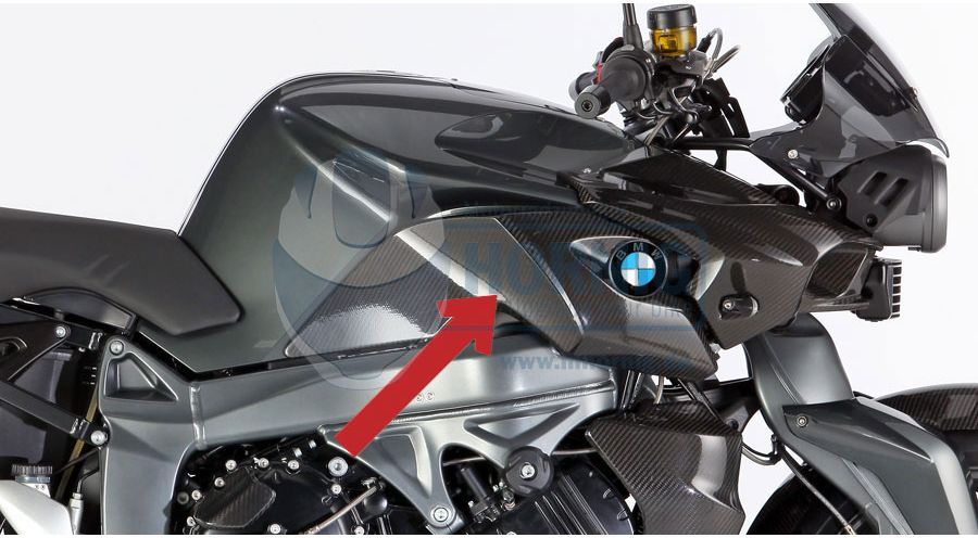 BMW K1300R Protège Réservoir d'Essence Carbone