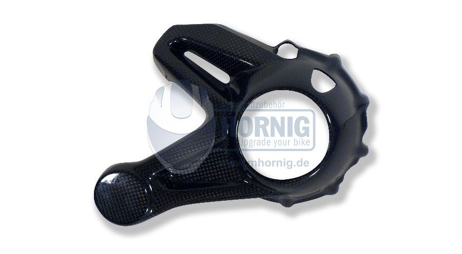 BMW R 1200 GS LC (2013-2018) & R 1200 GS Adventure LC (2014-2018) Protège Boîtier Cardan en Carbone (Montage avec garde-boue arrière)