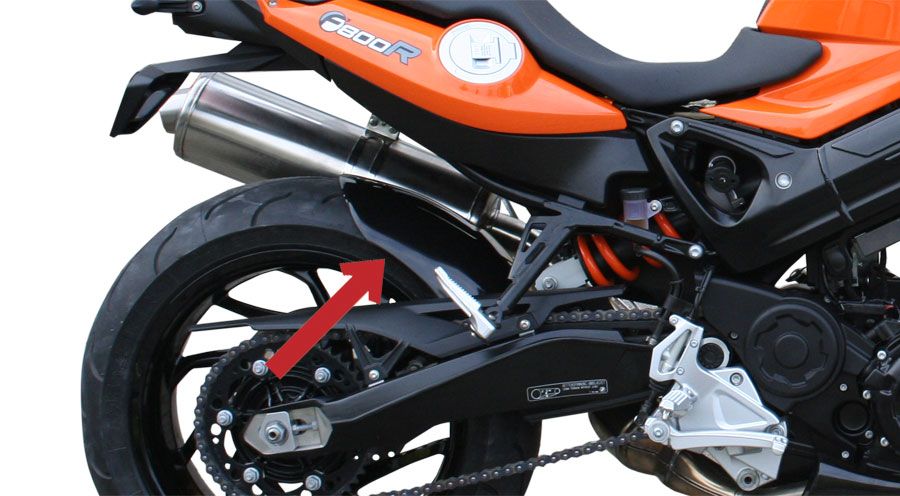 BMW F800R Garde-boue arrière