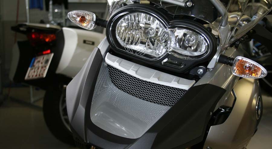 BMW R1200GS (04-12), R1200GS Adv (05-13) & HP2 Protection pour radiateur d'huile