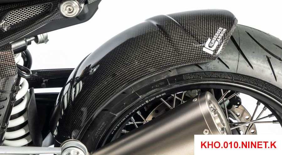BMW R nine T Garde boue arrière design rétro
