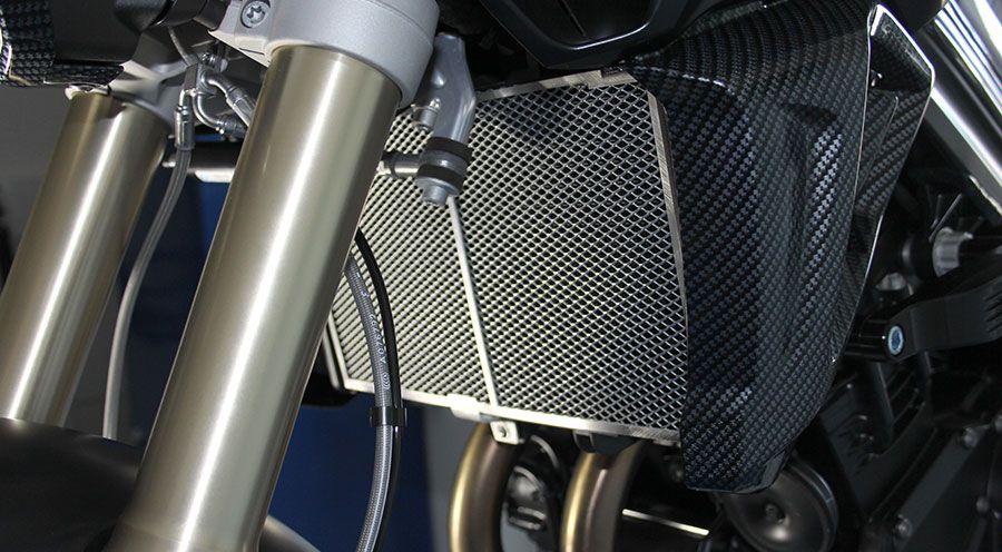 BMW F800R Protection pour radiateur