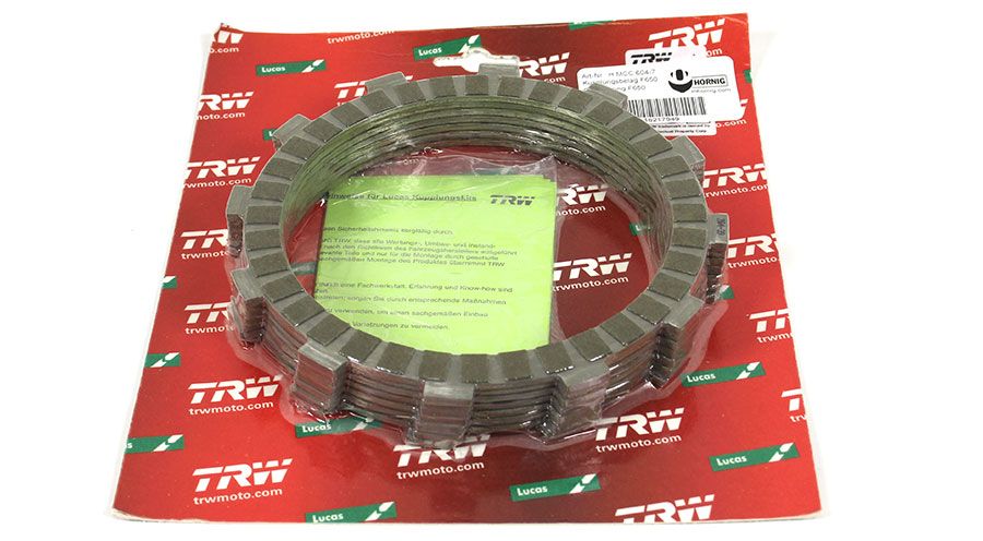 BMW F 650, CS, GS, ST, Dakar (1994-2007) Garniture d'embrayage