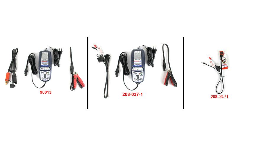 BMW R850GS, R1100GS, R1150GS & Adventure Chargeur de batterie Optimate 4 Dual