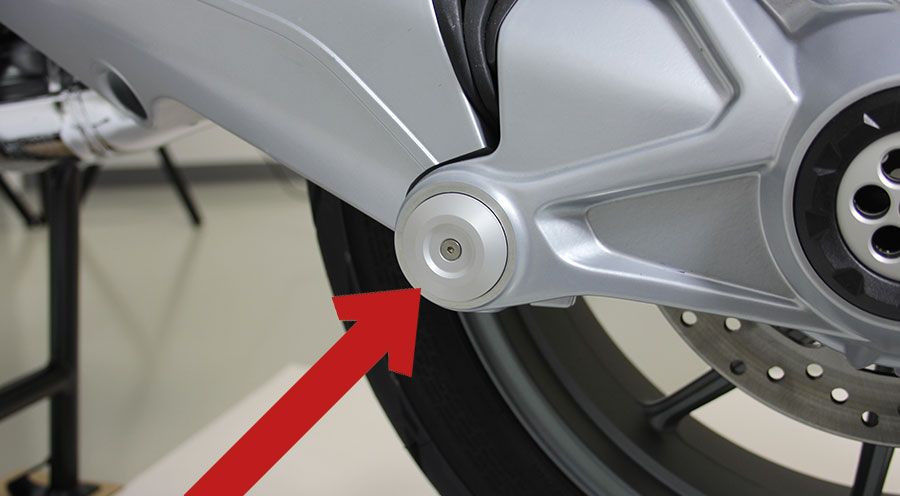 BMW R1300GS & Adventure Couvercle pour axe de pivot