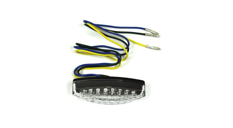 BMW R1200R (2005-2014) Feu arrière LED mini, transparent