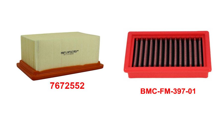 BMW R1200GS (04-12), R1200GS Adv (05-13) & HP2 Filtre à air