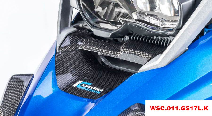 BMW R 1200 GS LC (2013-2018) & R 1200 GS Adventure LC (2014-2018) Admission d'air en carbone sous le refroidisseur d'huile