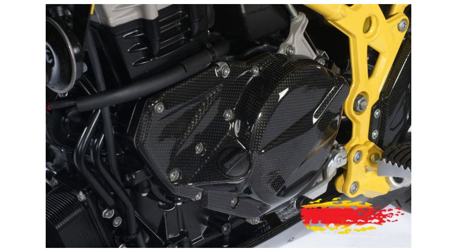 BMW F650GS (08-12), F700GS & F800GS (08-18) Protecteurs en carbones de la couverture de l'embrayage grande