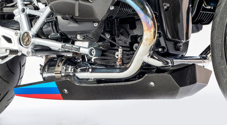 BMW R nine T Carbon Bouclier Ventral