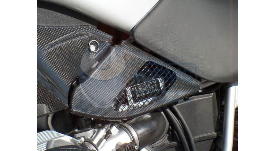 BMW R1200GS (04-12), R1200GS Adv (05-13) & HP2 Protège châssis en carbone