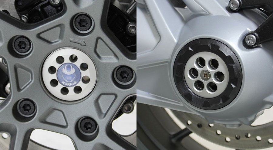 BMW R 1200 RT, LC (2014-2018) Couvercle centre roue arrière