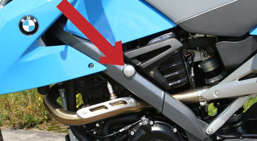 BMW G650Xchallenge, G650Xmoto, G650Xcountry Couverture du châssis