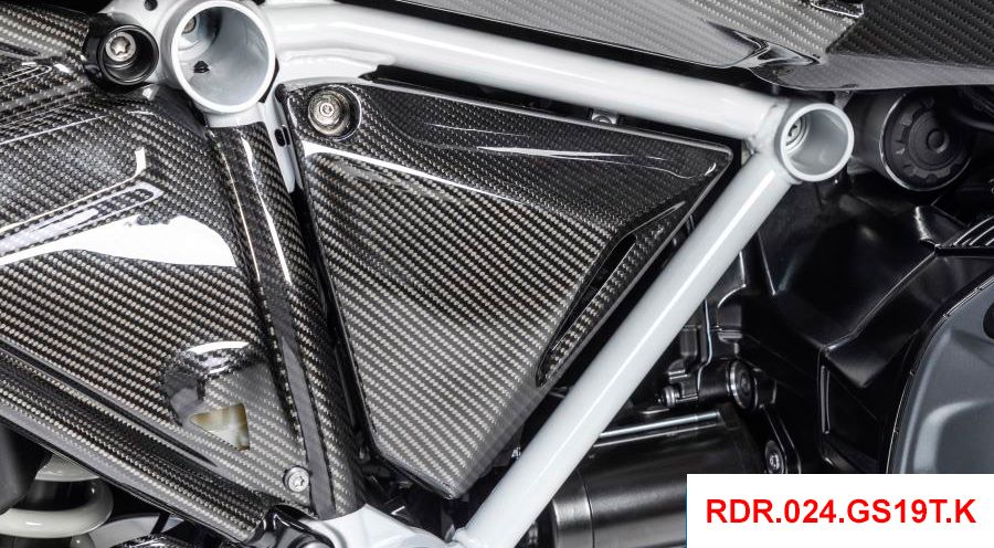 BMW R 1250 R Couvercle Triangle en Carbone, côté droit