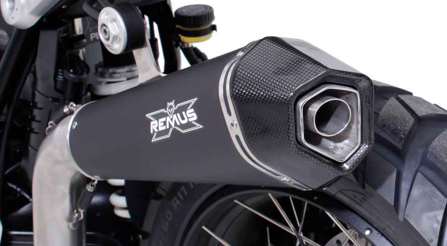 BMW R nine T Échappement Remus HexaCone RnineT (haut)