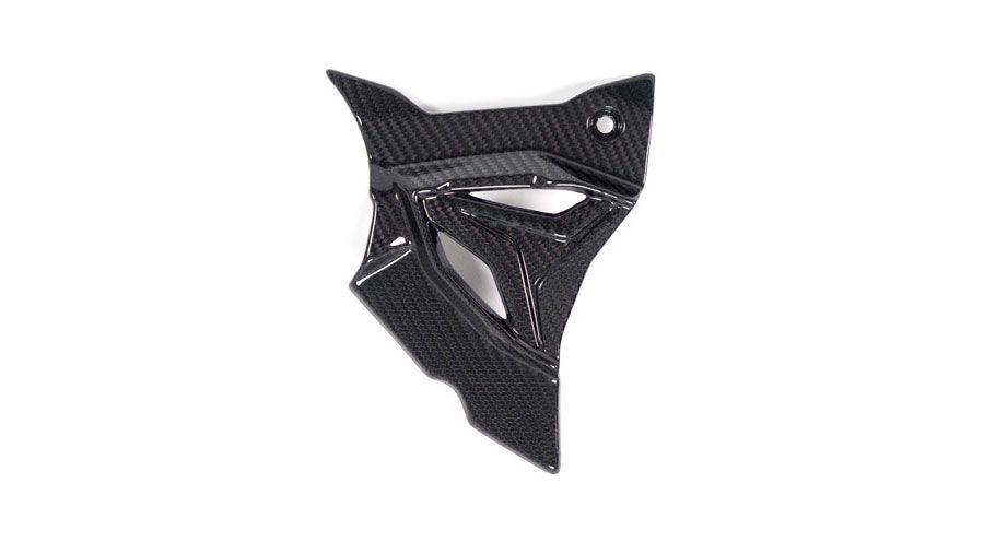 BMW S1000R (2021- ) Cache Pignon Avant Carbone