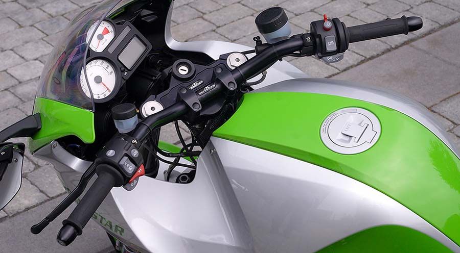 BMW R1200S & HP2 Sport Guidon Superbike