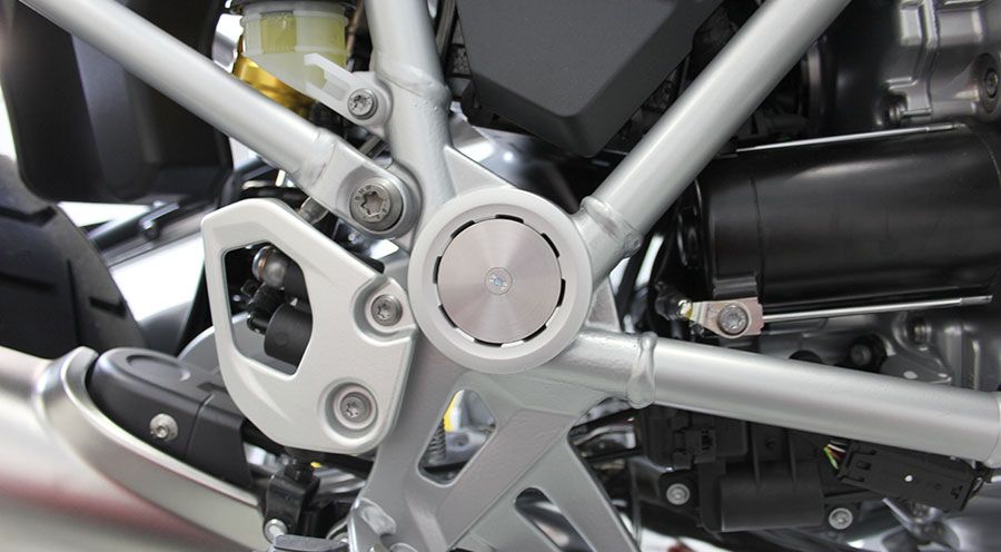 BMW R 1200 GS LC (2013-2018) & R 1200 GS Adventure LC (2014-2018) Couvercles du pivot du bras oscillant