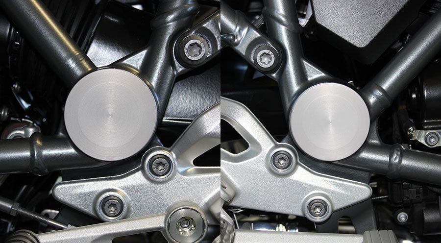 BMW R 1250 RS Couvercles du pivot du bras oscillant