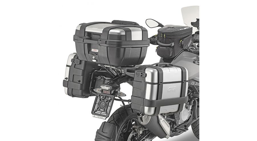 BMW G 310 GS Montage Sacs latéraux