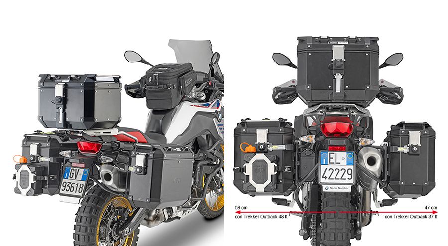BMW F800GS (2024- ), F900GS & F900GS Adv Montage du sac de côté pour Trekker Outback