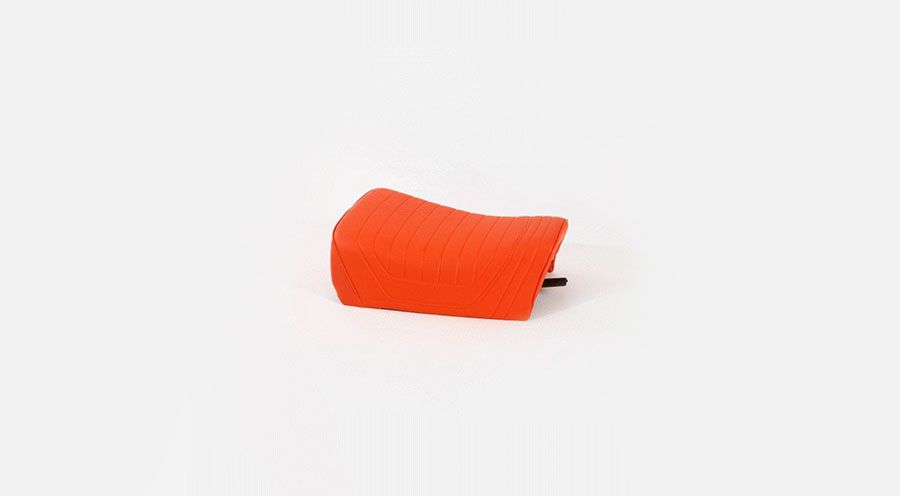 BMW R 80 Model Selle monoplace G/S PD rouge, une reproduction améliorée