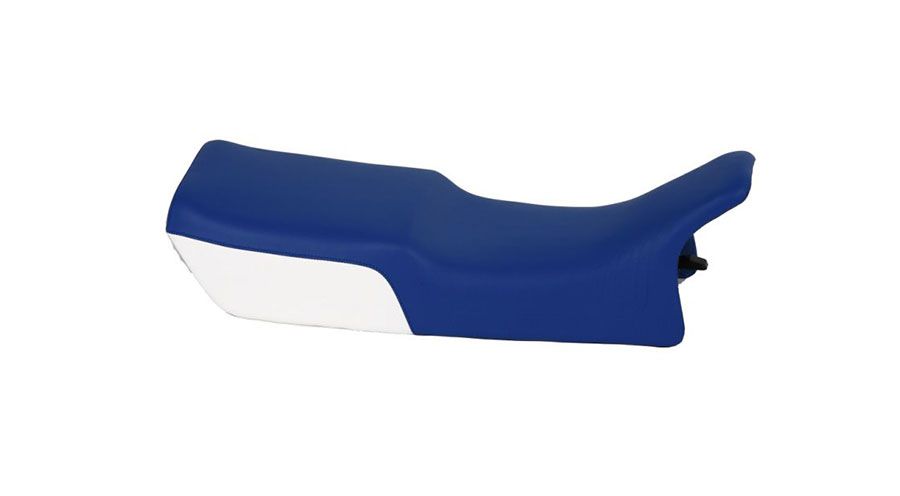 BMW R 80 Model Selle GS blanc-bleu, bas