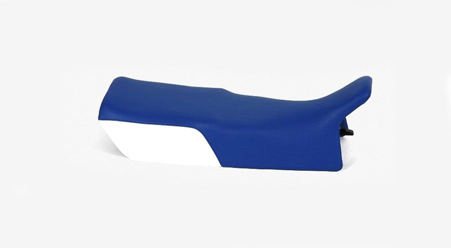 BMW R 80 Model Selle GS blanc-bleu, haute