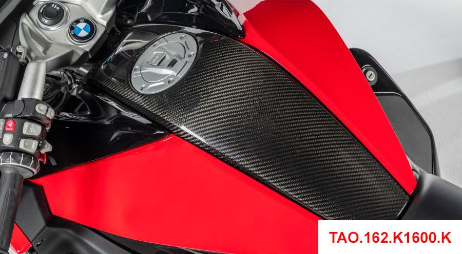 BMW K1600GT & K1600GTL Protège réservoir en fibre de carbone