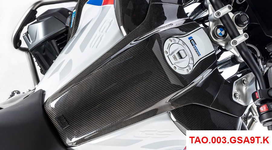 BMW R 1250 GS & R 1250 GS Adventure Panneau de Réservoir Central en Carbone