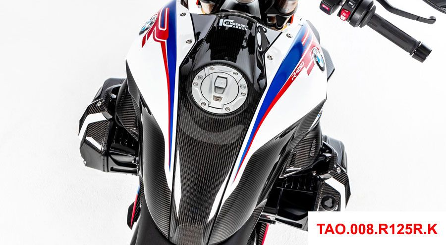 BMW R 1250 RS Panneau de Réservoir Central en Carbone