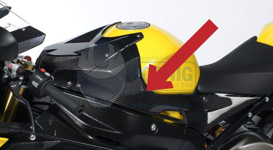BMW S1000RR (2009-2018) Panneaux latéraux de réservoir