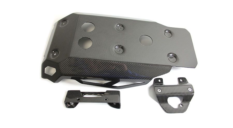 BMW R 1250 GS & R 1250 GS Adventure Protège Carter Moteur - Plaque Sous Moteur, en Carbone
