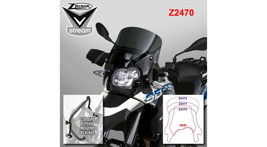 BMW G 650 GS ZTechnik Pare-brise