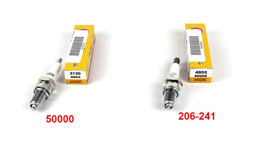 BMW F 650, CS, GS, ST, Dakar (1994-2007) Les bougies d'allumage