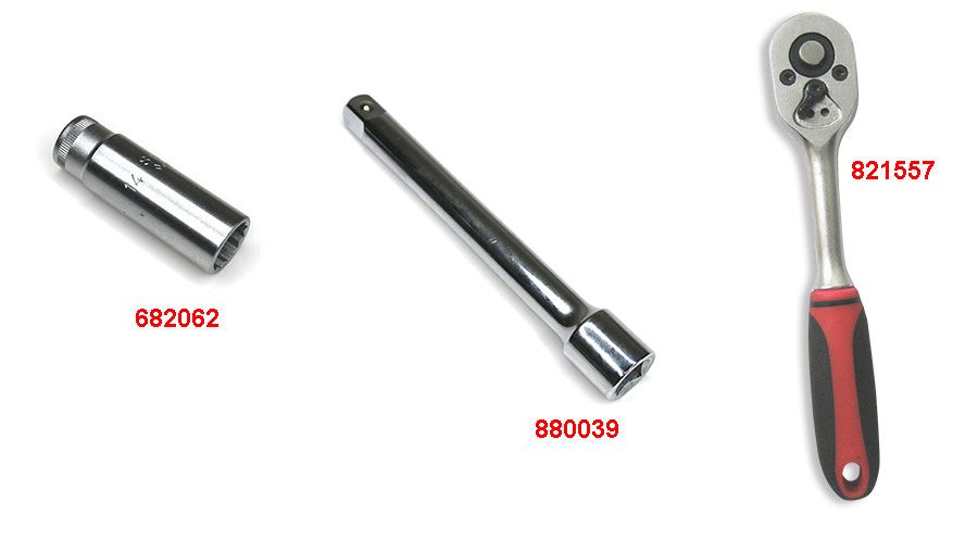 Clé de bougie d'allumage 14mm pour BMW C600Sport & C650GT