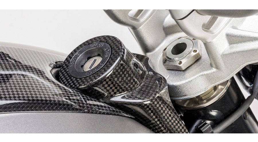 BMW R nine T Cache de serrure de contact d'allumage