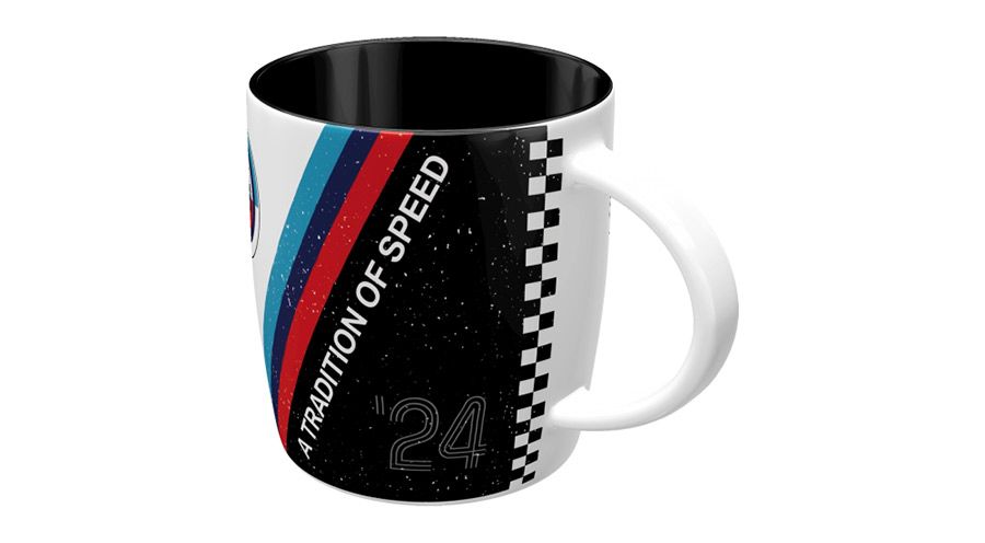 Nostalgic-Art Tasse BMW Motorsport - 330ml Céramique Vintage, Officielle License, Idéale Cadeau Fan