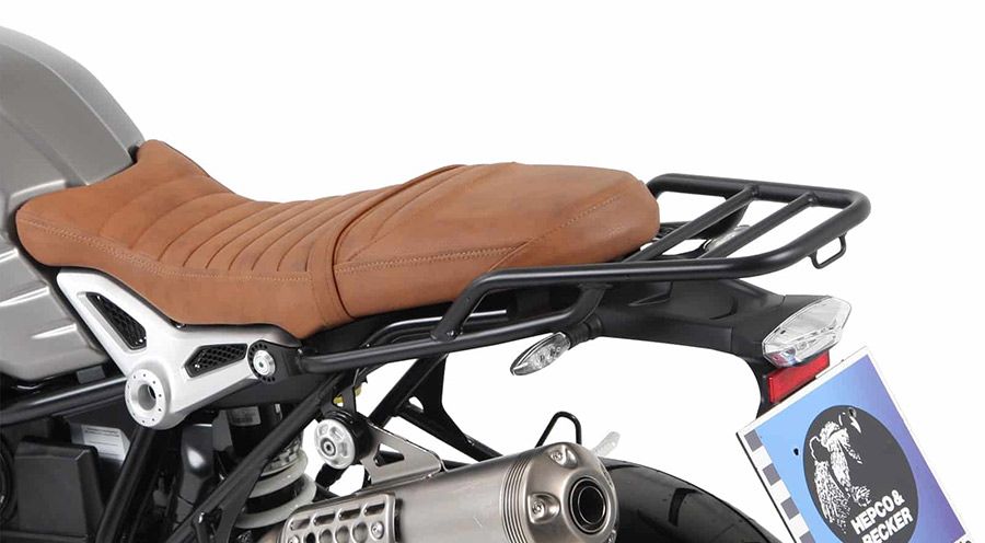 Porte-bagages tubulaire noir pour BMW R nine T | Accessoires Moto Hornig